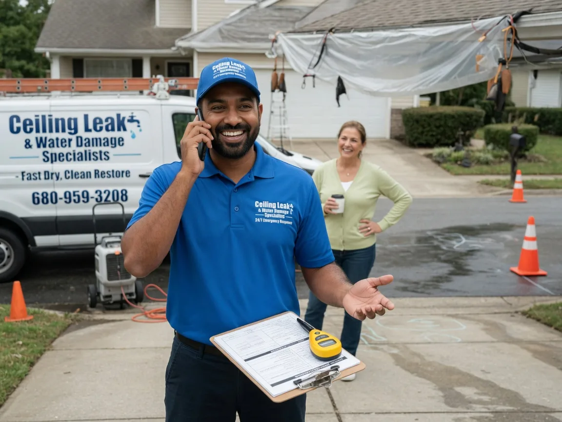 Ceiling Leak Cleanup Fieldale, VA FAQs